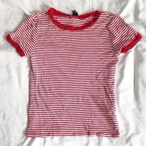 Striping color shirt/top